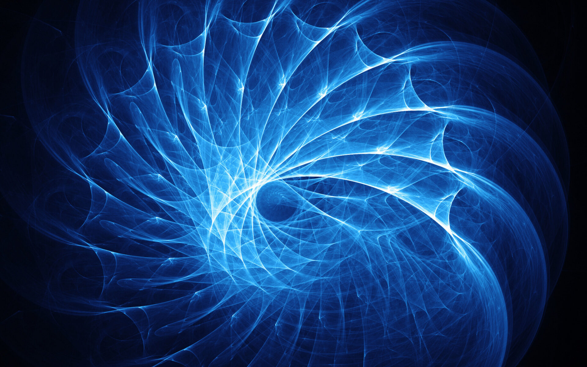 Blue Spirals355101854 - Blue Spirals - Spirals, Neon, blue